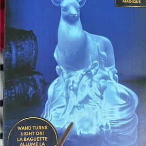 Harry Potter Blue Deer Sculpture Lamp